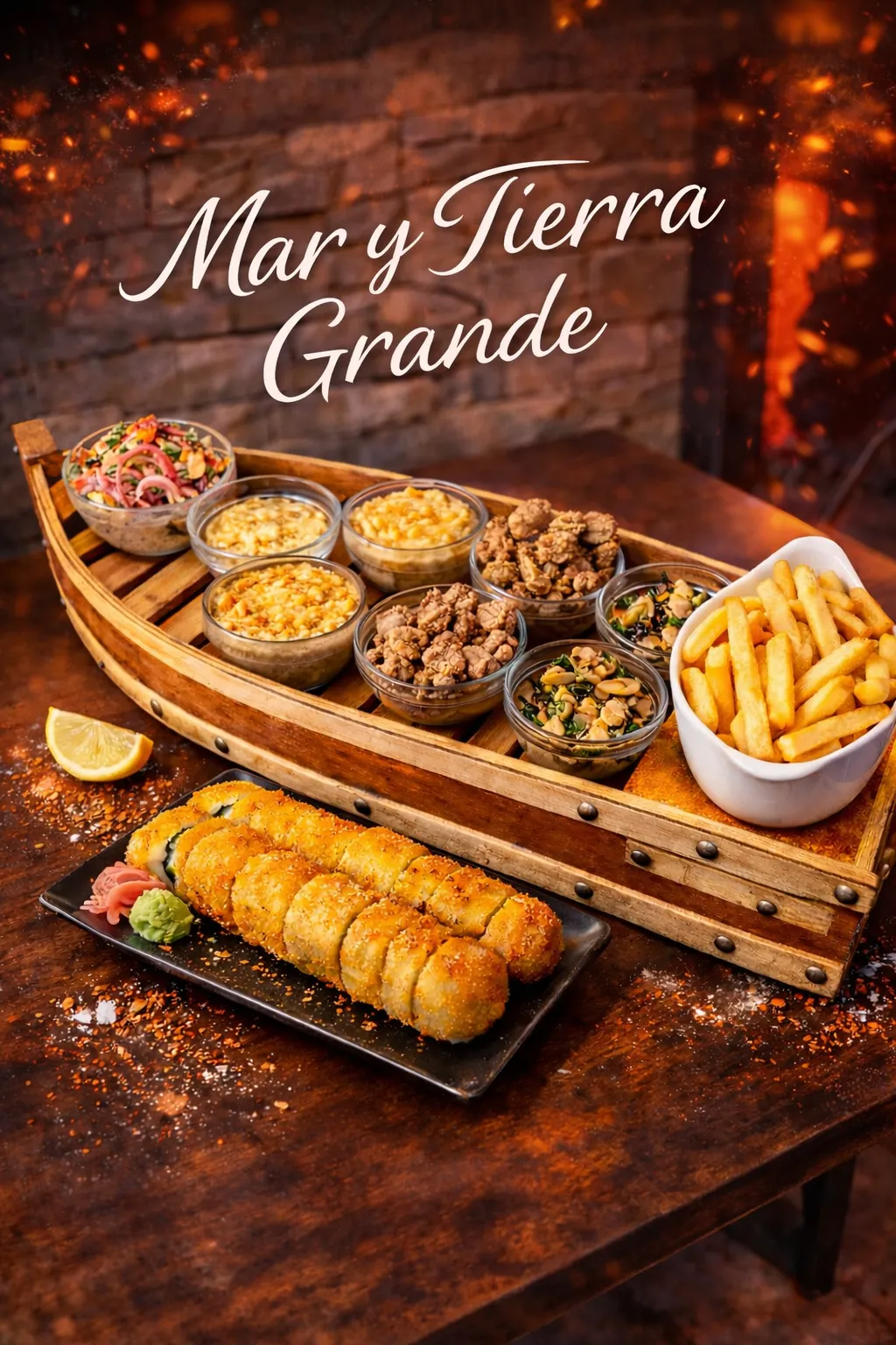 Tabla Mar y Tierra Grande